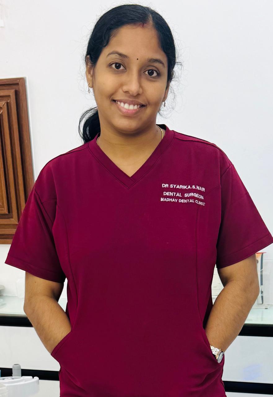 Dr. Syarika Nair, Chief Dental Surgeon
