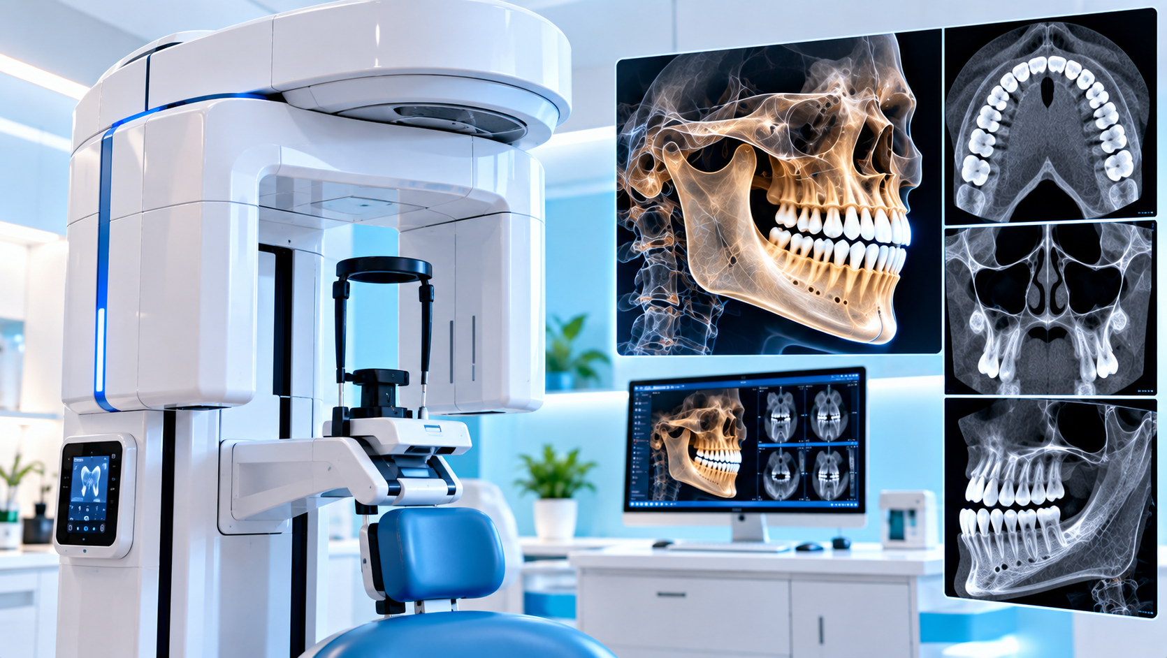 CBCT Full Mouth 3D Scanning at Dr Ajith's Madhav Modern Dental Speciality Clinic
