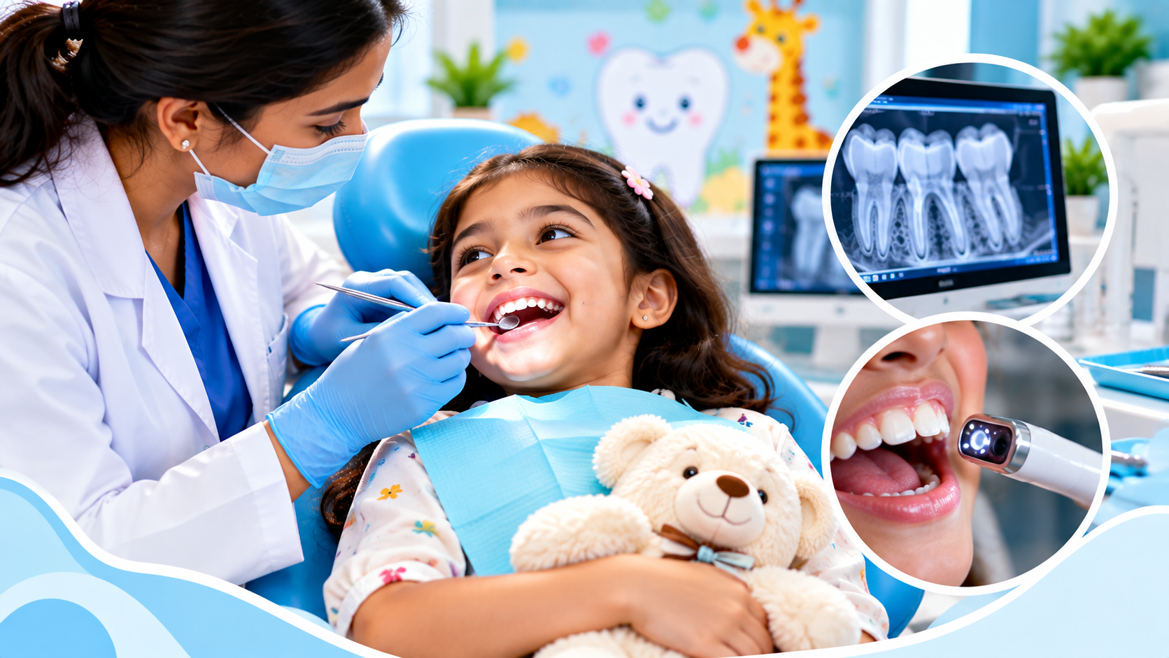 Child-friendly dental care at Dr Ajith's Madhav Modern Dental Speciality Clinic